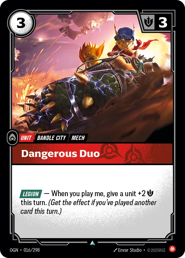 Dangerous Duo — Riftbound card OGN 016