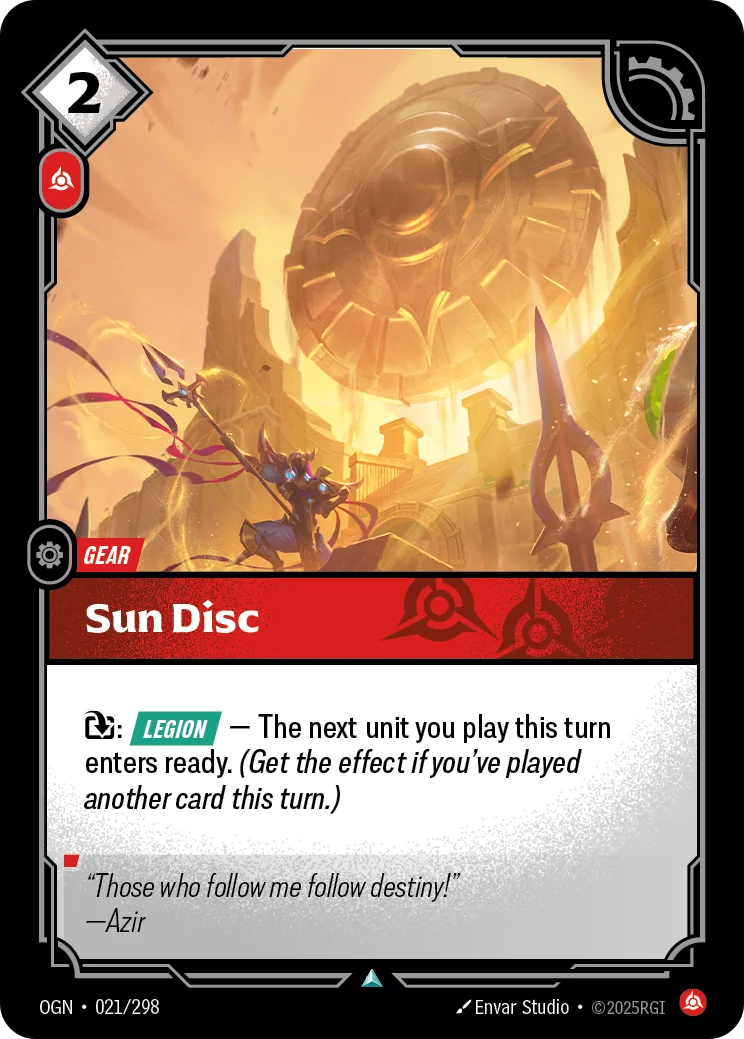 Sun Disc — Riftbound card OGN 021