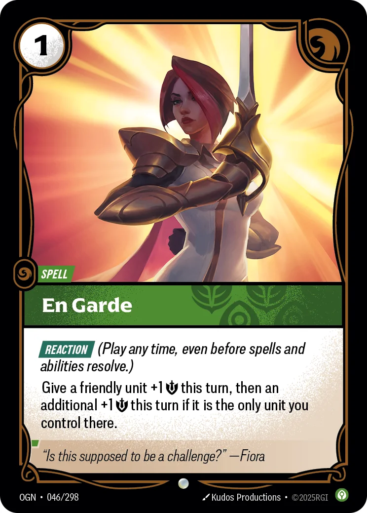 En Garde — Riftbound card OGN 046