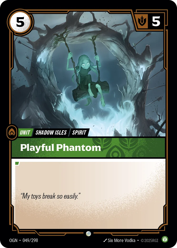 Playful Phantom — Riftbound card OGN 049