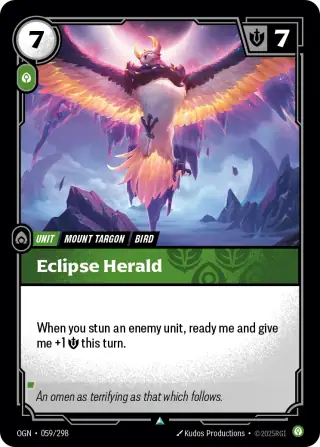 Eclipse Herald — Riftbound card OGN 059