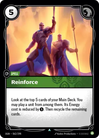Reinforce — Riftbound card OGN 062