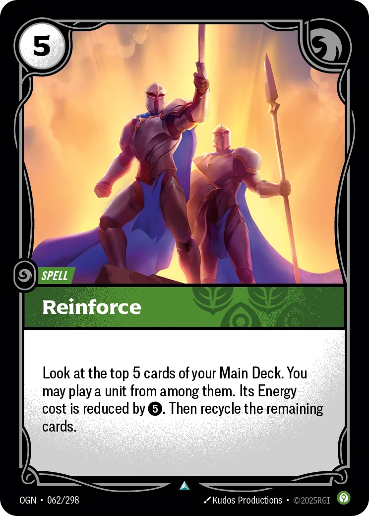Reinforce — Riftbound card OGN 062