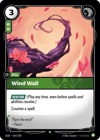 Wind Wall — Riftbound card OGN 064
