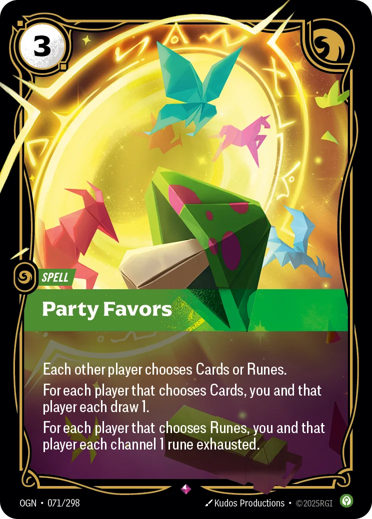 Party Favors — Riftbound card OGN 071