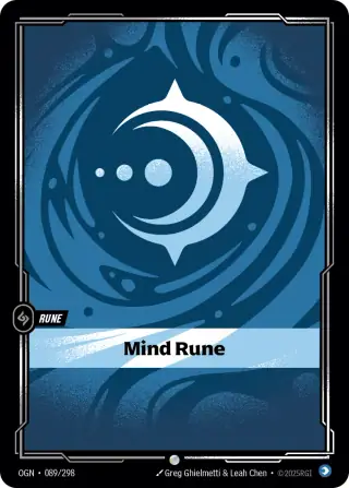 Mind Rune — Riftbound card SFD R03