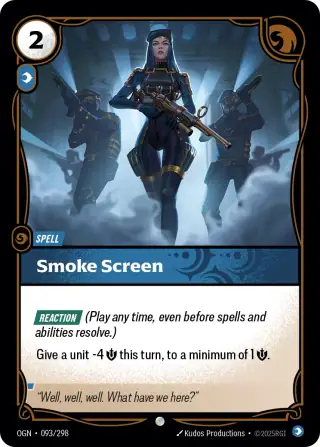 Smoke Screen — Riftbound card OGN 093