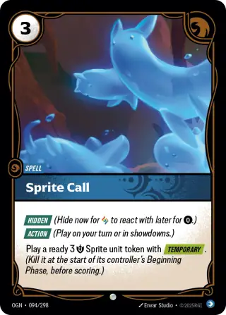 Sprite Call — Riftbound card OGN 094