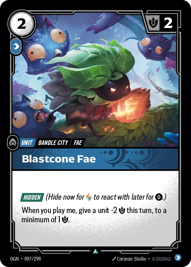 Blastcone Fae — Riftbound card OGN 097