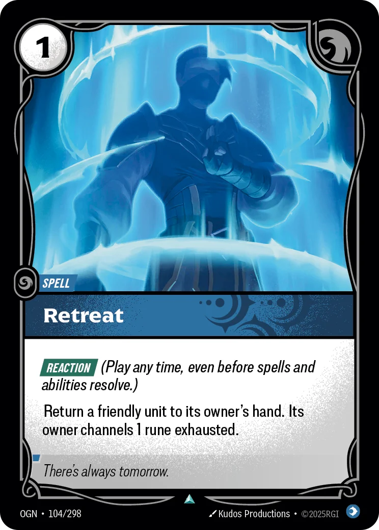 Retreat — Riftbound card OGN 104