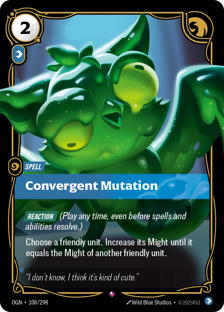Convergent Mutation — Riftbound card OGN 108