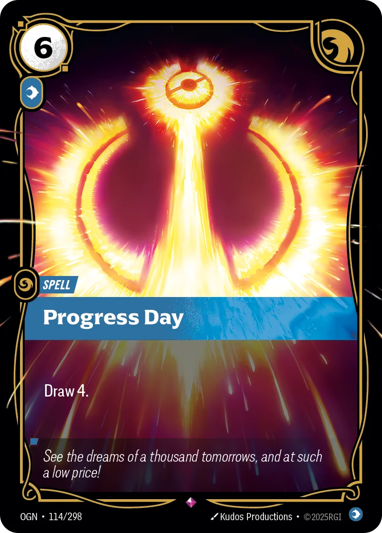 Progress Day — Riftbound card OGN 114
