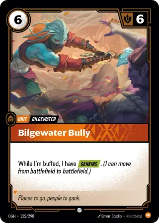 Bilgewater Bully — Riftbound card OGN 125