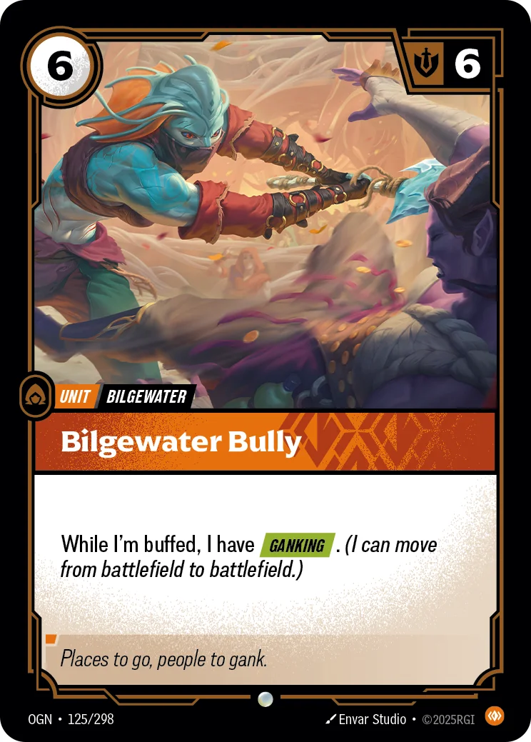 Bilgewater Bully — Riftbound card OGN 125