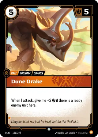 Dune Drake — Riftbound card OGN 131