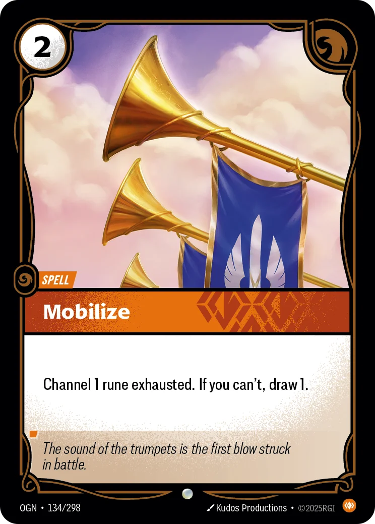Mobilize — Riftbound card OGN 134