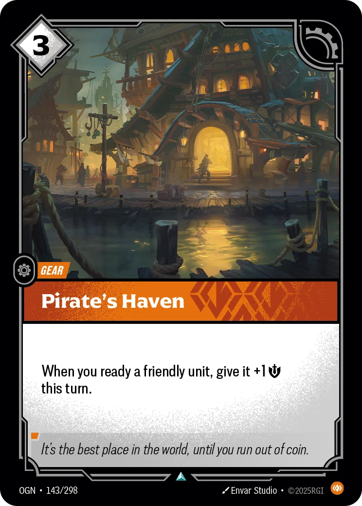 Pirate's Haven — Riftbound card OGN 143