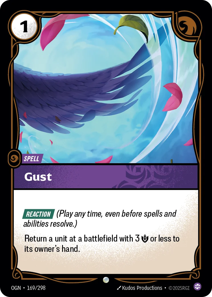Gust — Riftbound card OGN 169