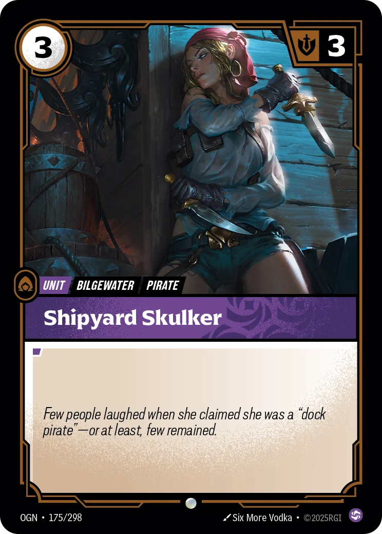 Shipyard Skulker — Riftbound card OGN 175