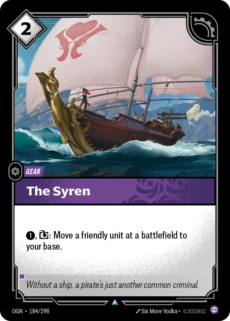 The Syren — Riftbound card OGN 184