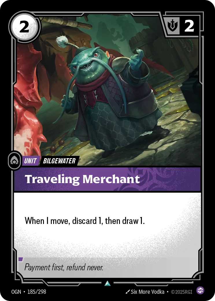 Traveling Merchant — Riftbound card OGN 185