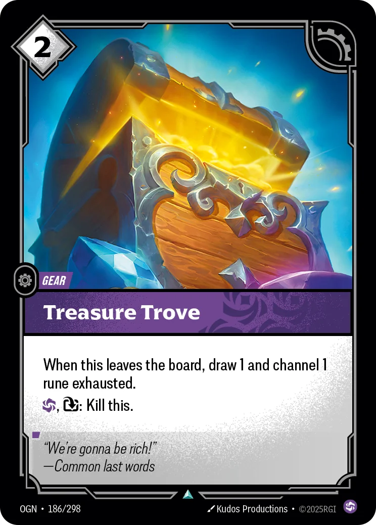 Treasure Trove — Riftbound card OGN 186