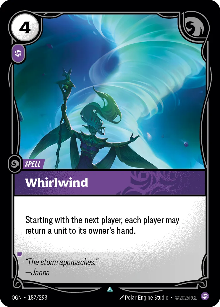 Whirlwind — Riftbound card OGN 187