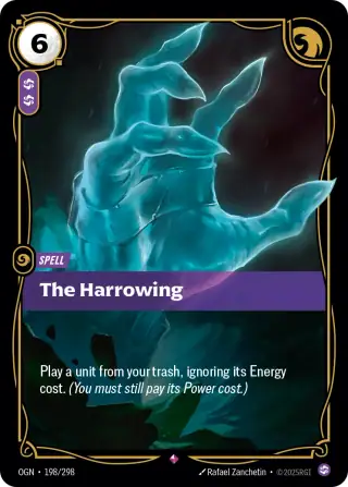 The Harrowing — Riftbound card OGN 198