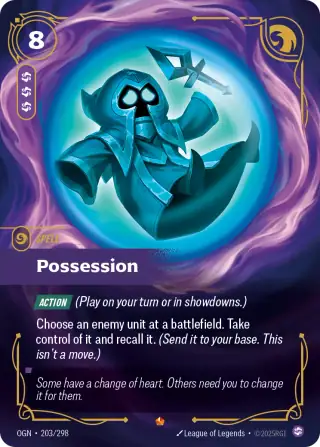 Possession — Riftbound Epic card OGN 203