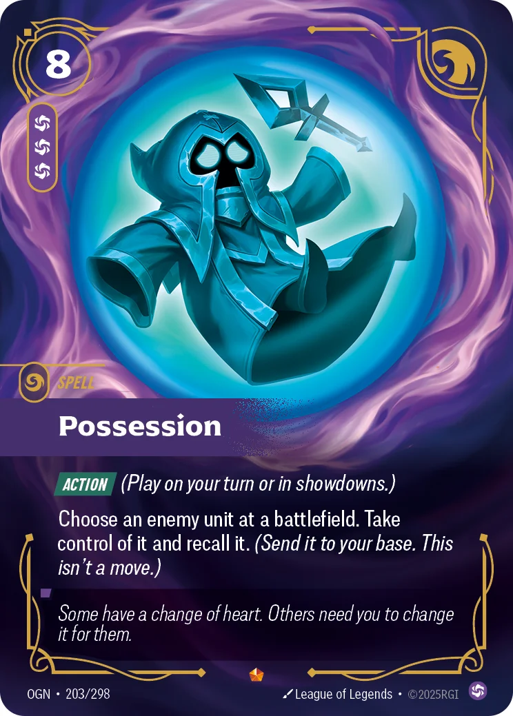 Possession — Riftbound Epic card OGN 203