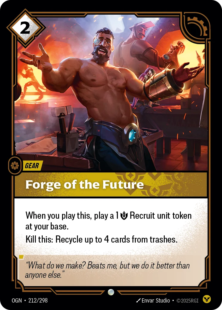 Forge of the Future — Riftbound card OGN 212