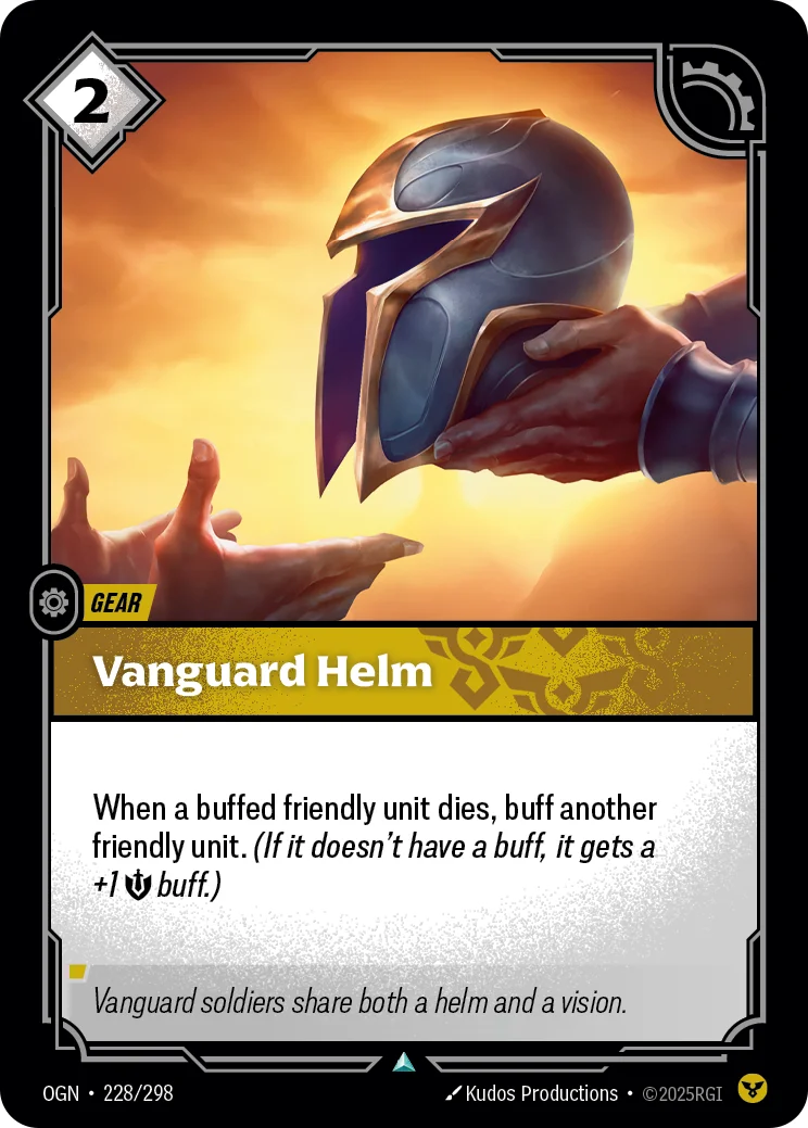 Vanguard Helm — Riftbound card OGN 228