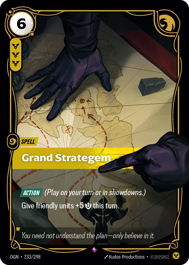 Grand Strategem — Riftbound card OGN 233