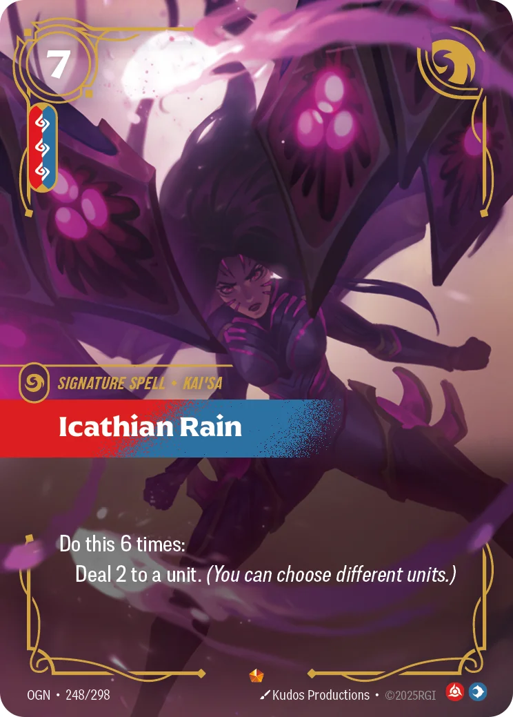Icathian Rain — Riftbound Epic card OGN 248