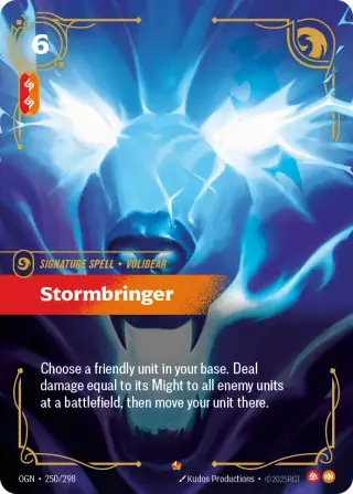 Stormbringer — Riftbound Epic card OGN 250