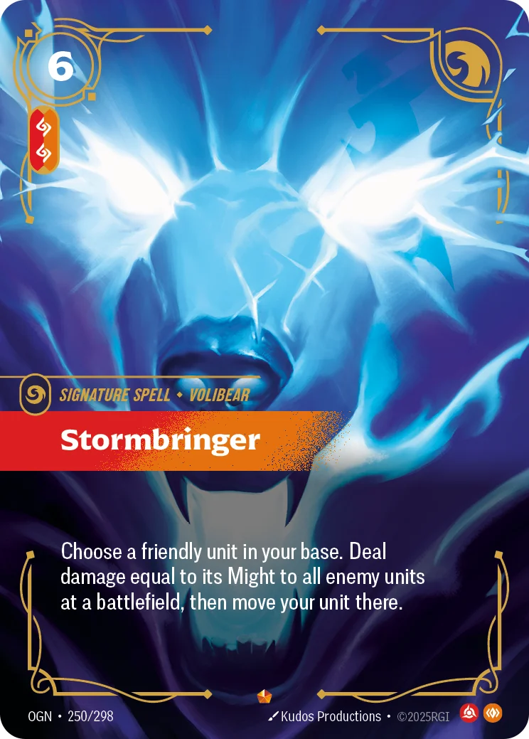 Stormbringer — Riftbound Epic card OGN 250