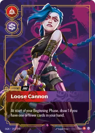 Jinx, Loose Cannon — Riftbound card OGN 251
