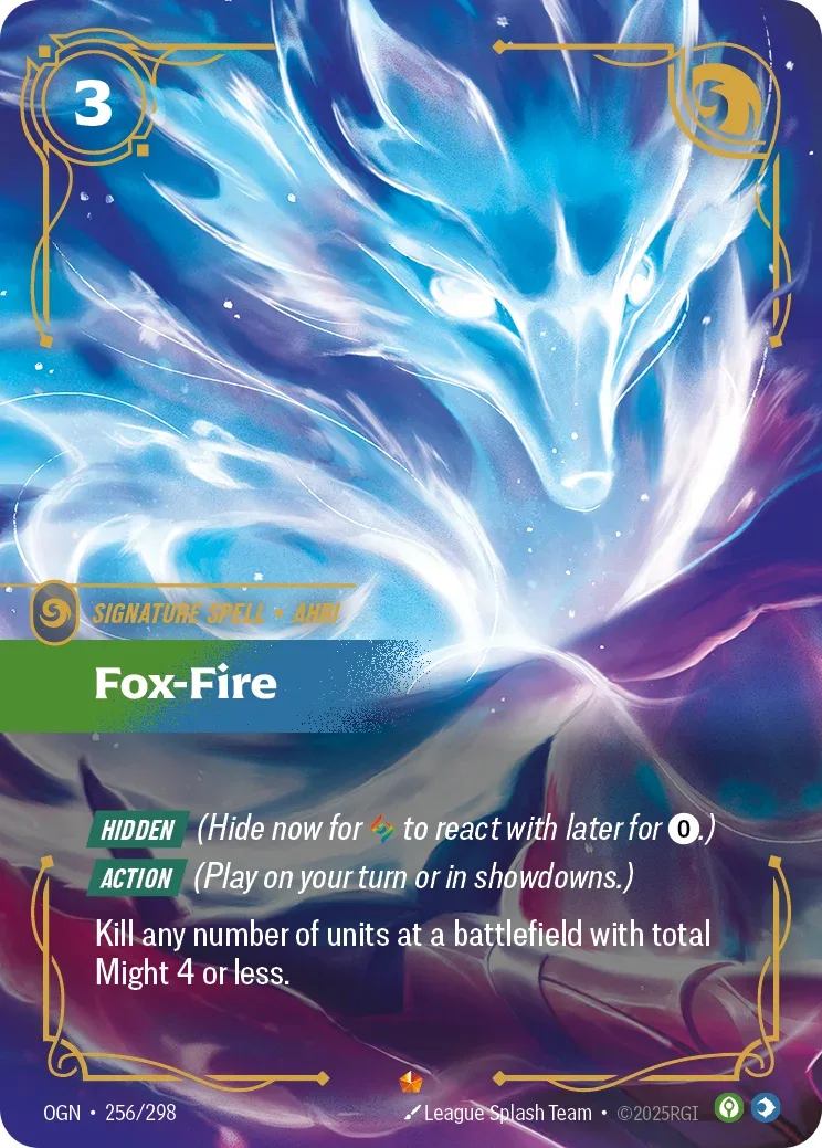 Fox-Fire — Riftbound Epic card OGN 256