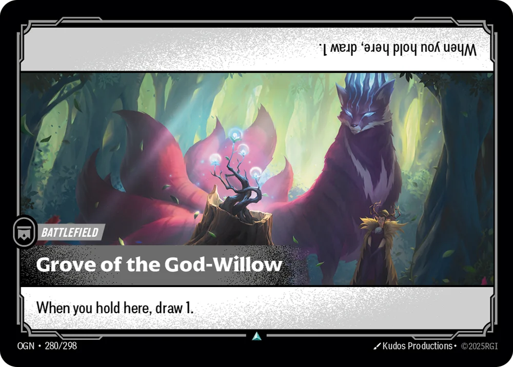 Grove of the God-Willow — Riftbound card OGN 280
