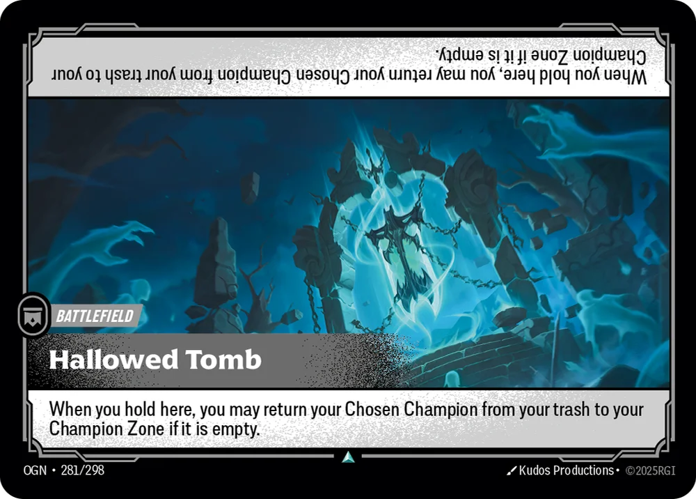 Hallowed Tomb — Riftbound card OGN 281