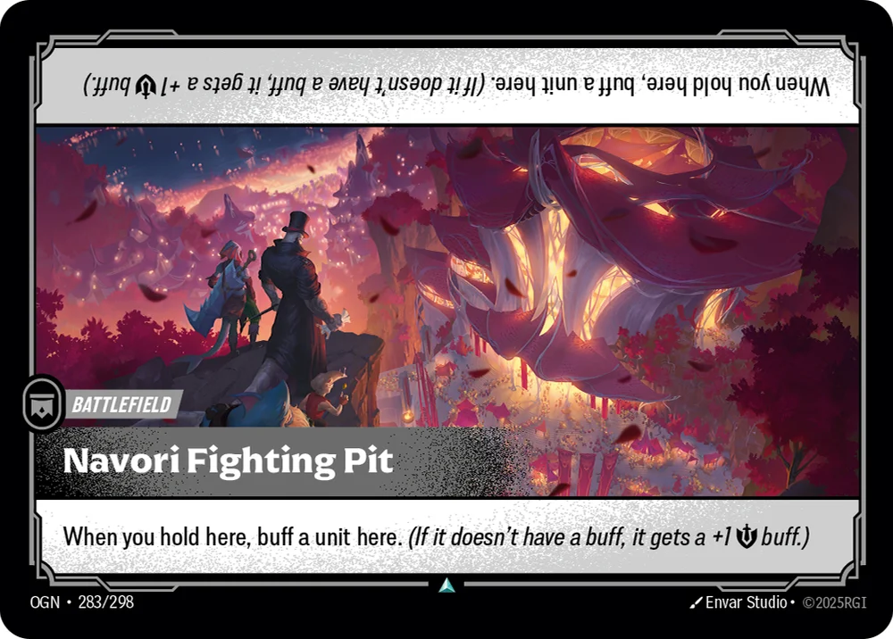 Navori Fighting Pit — Riftbound card OGN 283