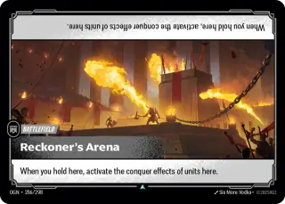 Reckoner's Arena — Riftbound card OGN 286