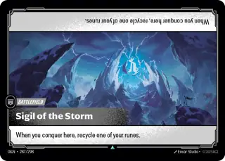 Sigil of the Storm — Riftbound card OGN 287
