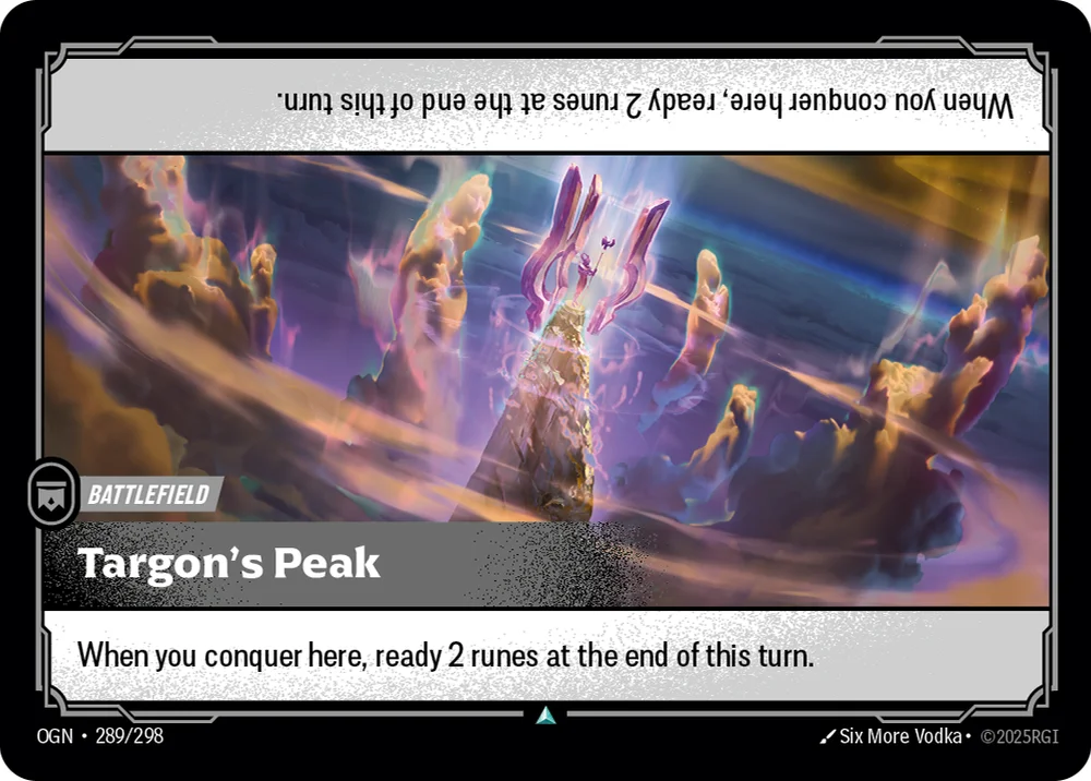 Targon's Peak — Riftbound card OGN 289