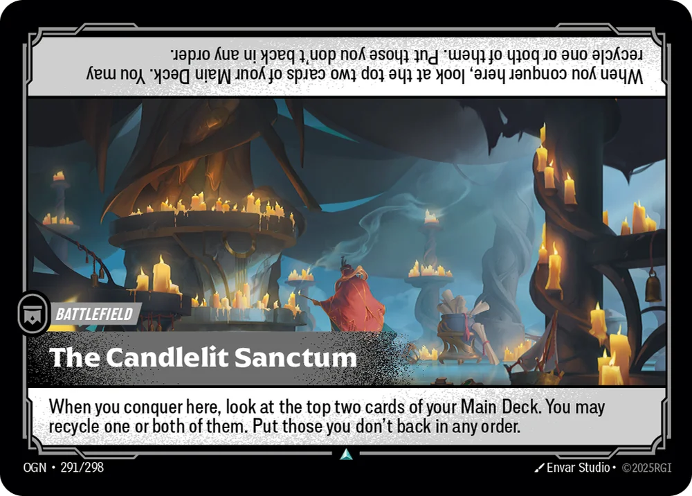 The Candlelit Sanctum — Riftbound card OGN 291