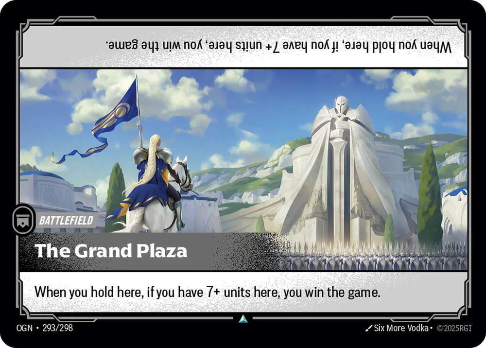 The Grand Plaza — Riftbound card OGN 293