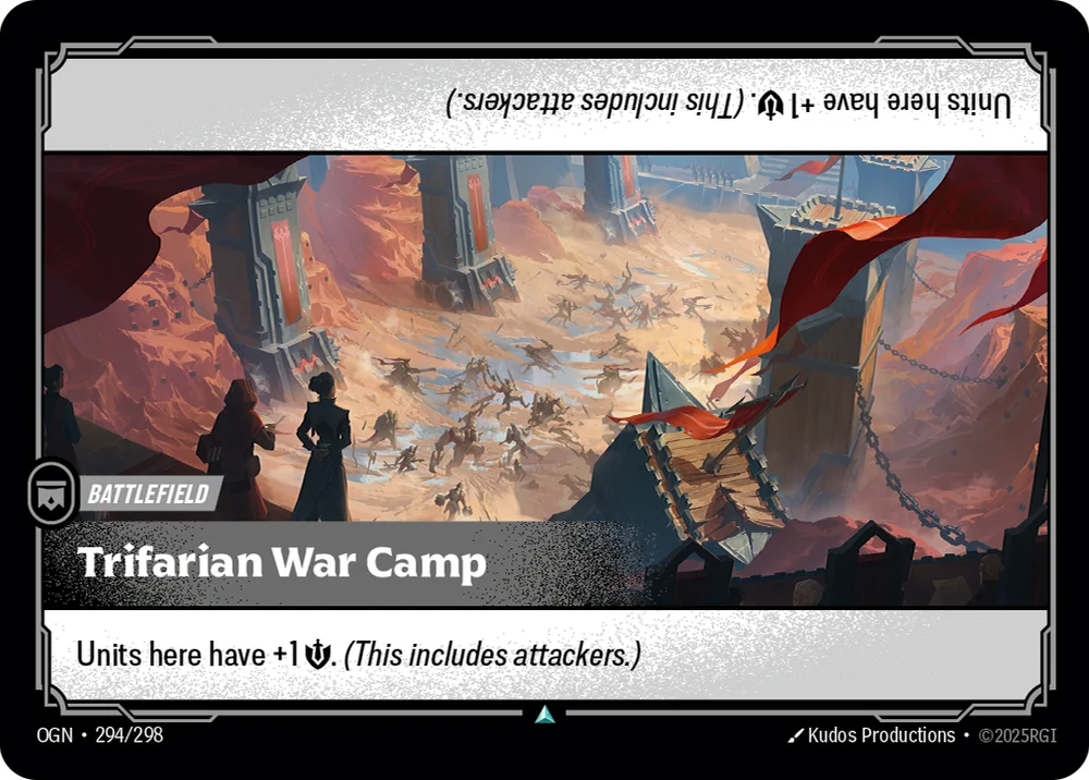 Trifarian War Camp — Riftbound card OGN 294
