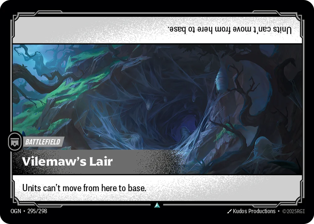 Vilemaw's Lair — Riftbound card OGN 295