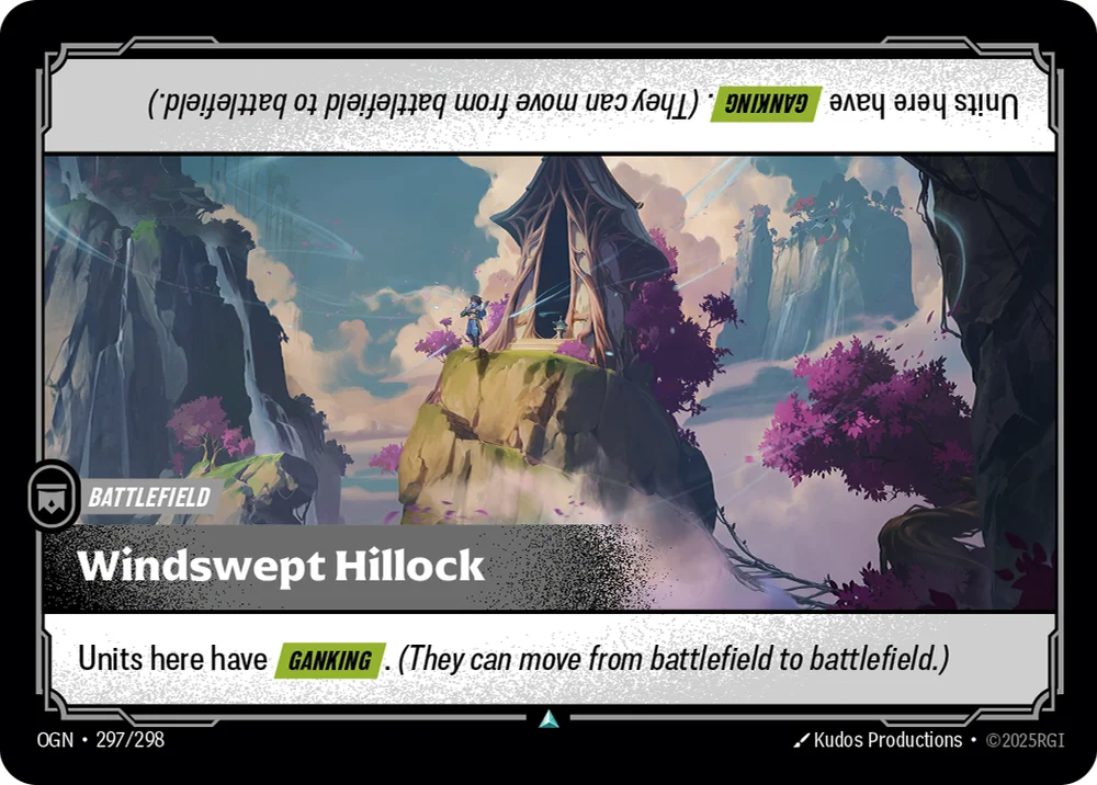 Windswept Hillock — Riftbound card OGN 297