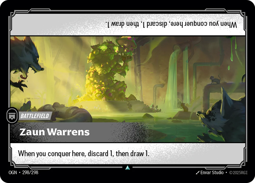 Zaun Warrens — Riftbound card OGN 298